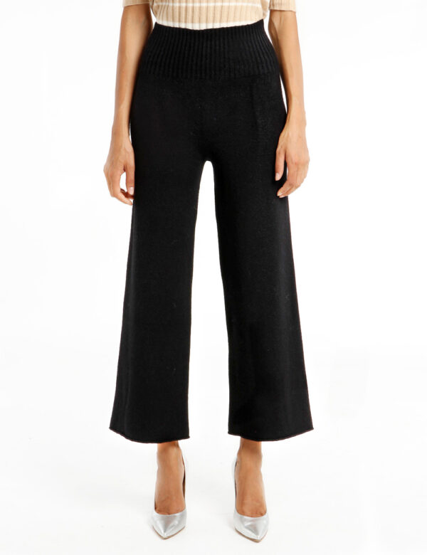 Pantalone Rue De Clerie a vita alta - 50% viscosa 27% poliestere 23% poliammideLa modella indossa la taglia S ed è alta 178