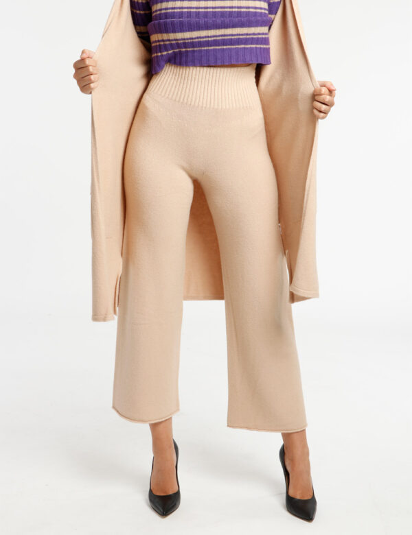Pantalone Rue De Clerie a vita alta - 50% viscosa 27% poliestere 23% poliammideLa modella indossa la taglia S ed è alta 178