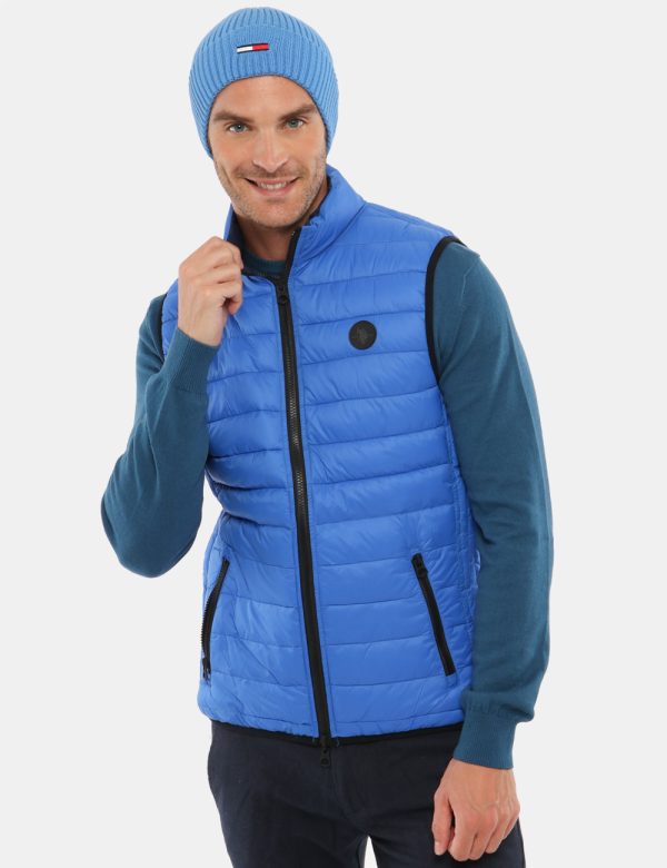 Gilet U.S. Polo Assn. double face - Tessuto 1: 100% poliestere - Tesuto 2: 100% poliestereIl modello indossa la taglia 48 ed