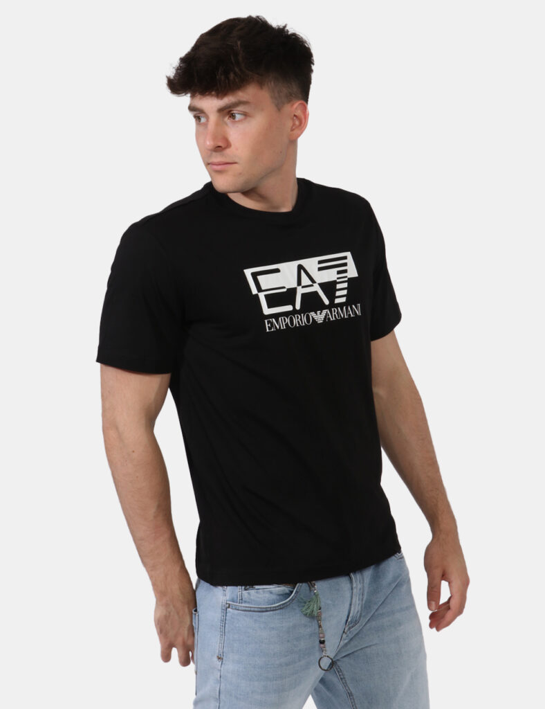 T-shirt uomo scontata - T-shirt Ea7 Nero
