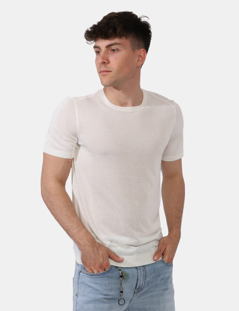 Outlet maglione uomo scontato - Maglia Goha Bianco