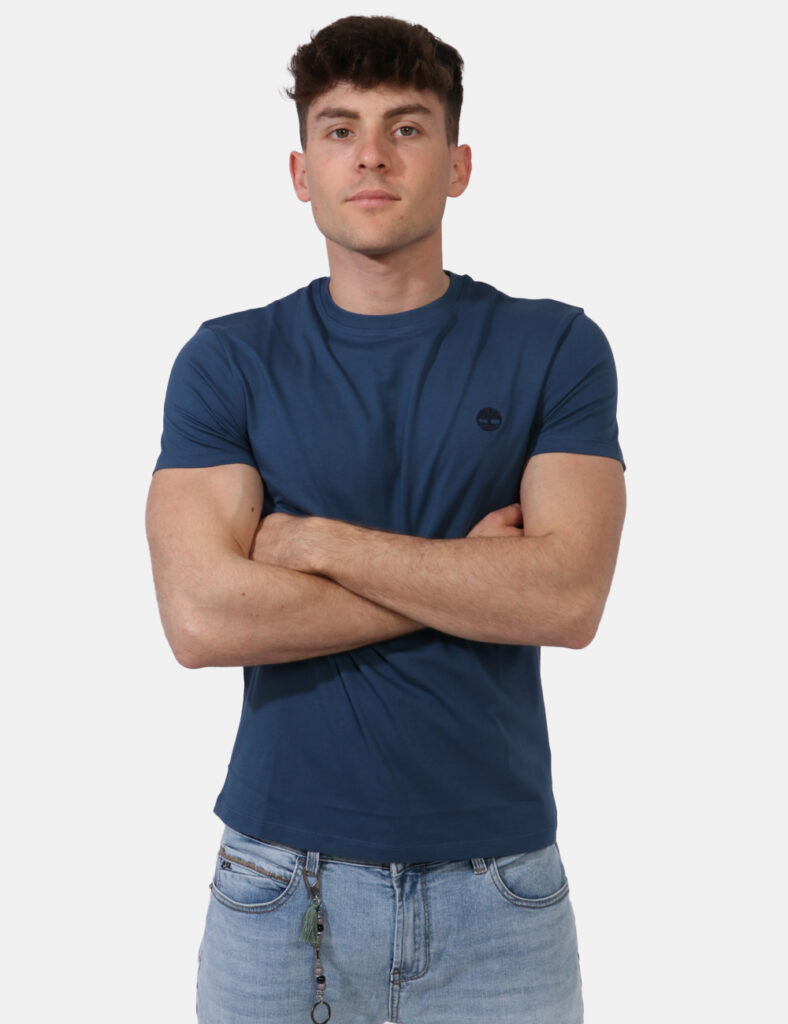 T-shirt uomo scontata - T-shirt Timberland Blu