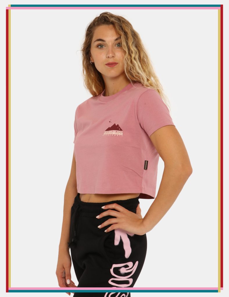 Campionari moda donna e uomo - T-shirt  Napapijri rosa