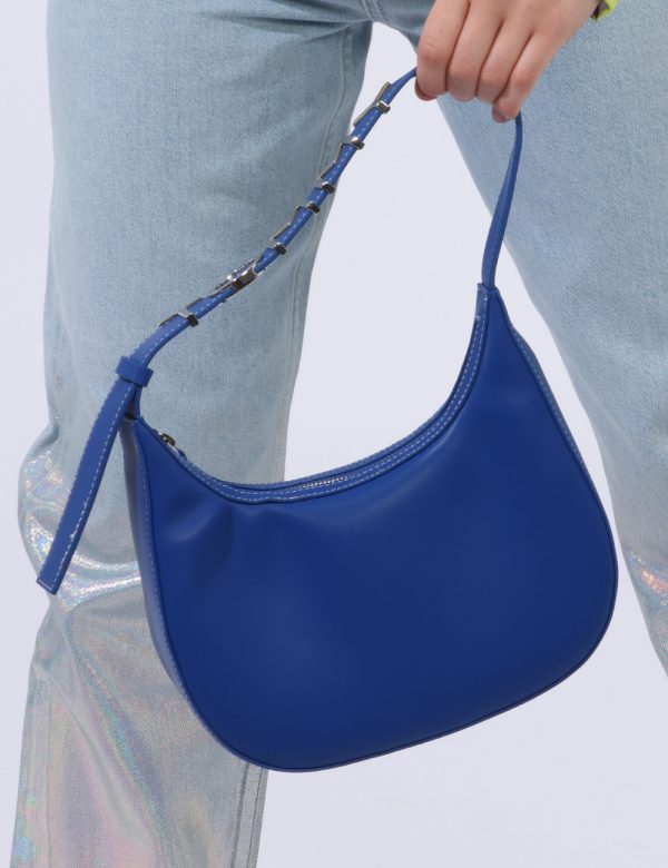 Borsa Tommy Hilfiger blu - COMPOSIZIONE E VESTIBILITÀ:composzionemodella e vestibilità.CONSIGLI DI STILE:Borsa a mano di pic