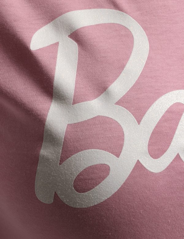 T-shirt Barbie panna - COMPOSIZIONE E VESTIBILITÀ:100% cotoneLa modella è alta 161 cm e indossa la taglia S. La vestibilità