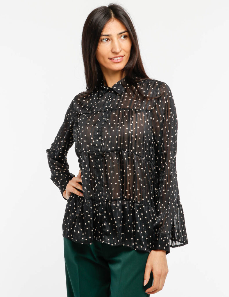 Yes Zee donna outlet - Camicia Yes Zee a pois