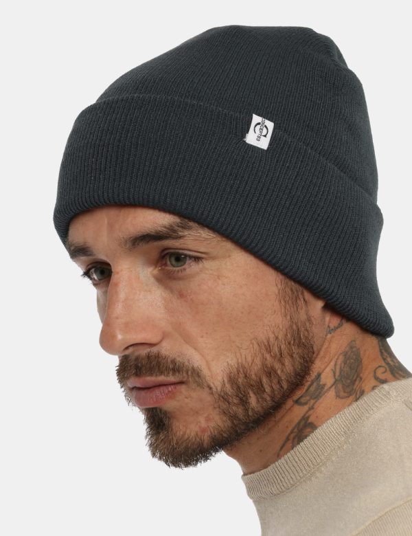Cappello Concept83 grigio antracite - COMPOSIZIONE E VESTIBILITÀ:100% acrilicoCONSIGLI DI STILE:Cappello modello berretto in