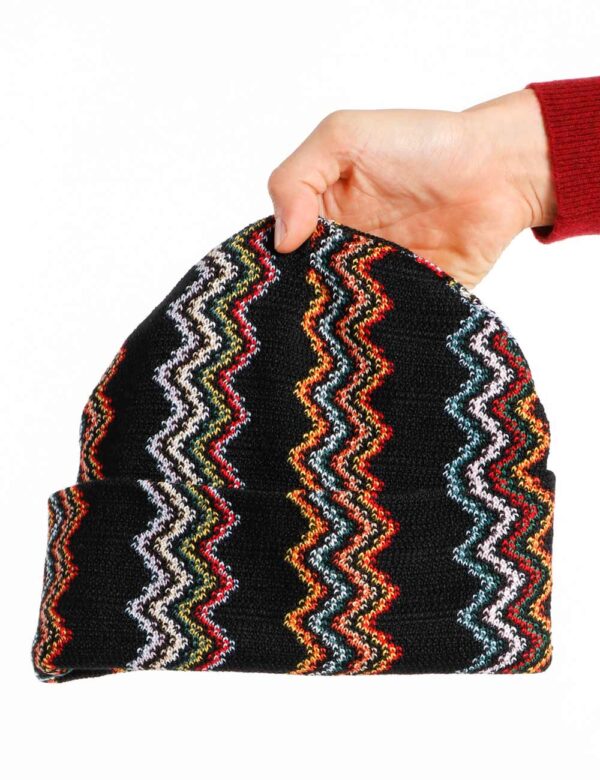 Cappello Missoni fantasia - 50% lana 50% acrilicoTaglia unicaL'eleganza casual in un cappello dallo stile irresistibile! Sce