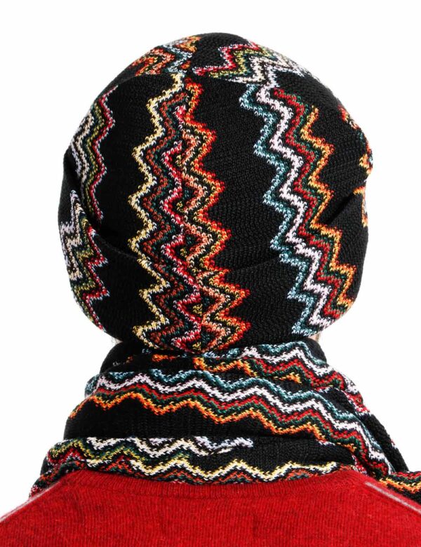 Cappello Missoni fantasia - 50% lana 50% acrilicoTaglia unicaL'eleganza casual in un cappello dallo stile irresistibile! Sce