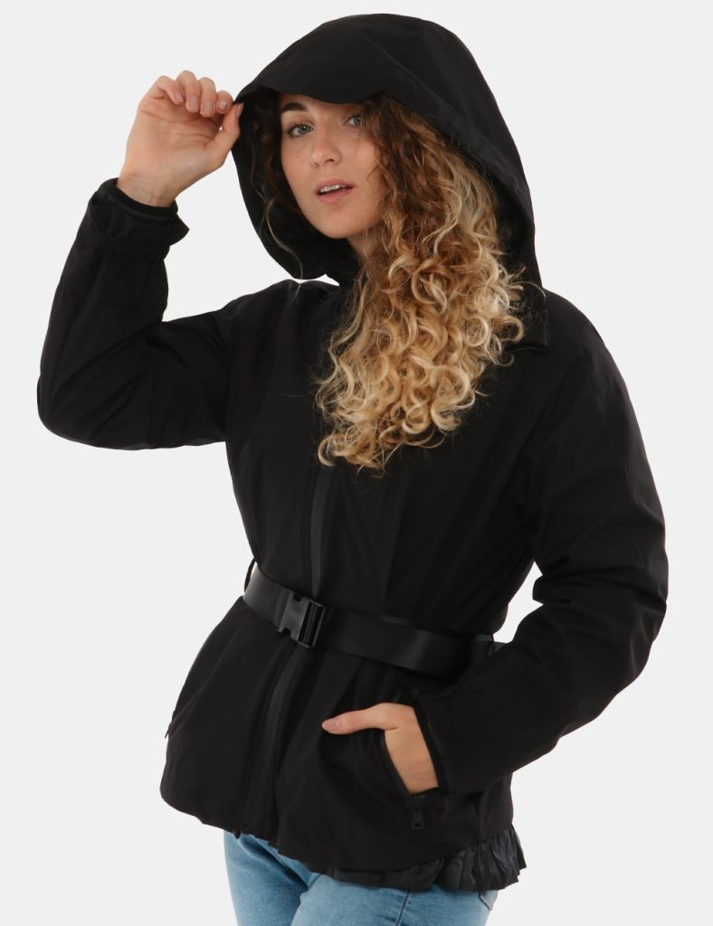 Seventy scontato - Cappotto Seventy smanicato lungo - Giacca Seventy con piumino interno removibile