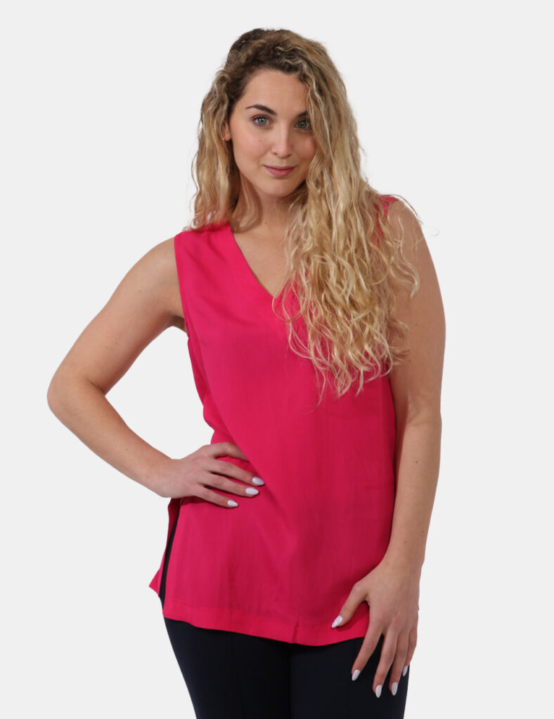 Top Caractere Fucsia