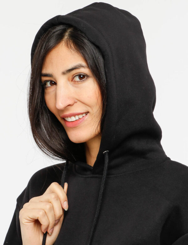 Felpa Disclouture con cappuccio - 80% cotone 20% poliestereLa modella indossa la taglia S ed è alta 178 cm e la vestibilità