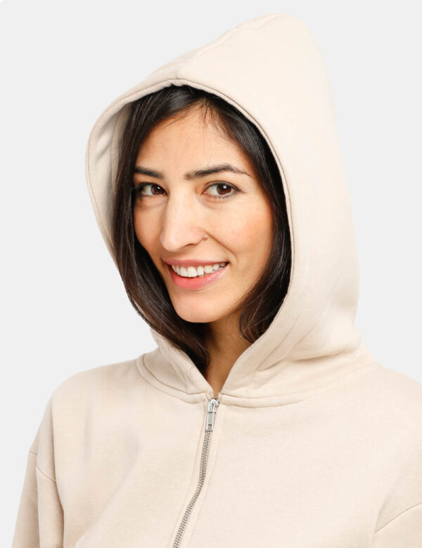 Felpa Disclouture con cappuccio - 80% cotone 20% poliestereLa modella indossa la taglia S ed è alta 178 cm e la vestibilità