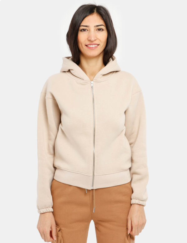 Felpa Disclouture con cappuccio - 80% cotone 20% poliestereLa modella indossa la taglia S ed è alta 178 cm e la vestibilità