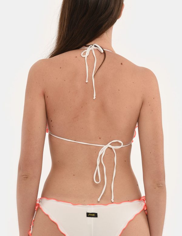 Costume F**K con ricami - 80% poliestere 20% elastinaLa modella indossa la taglia S. I costumi F**K hanno vestibilità asciut
