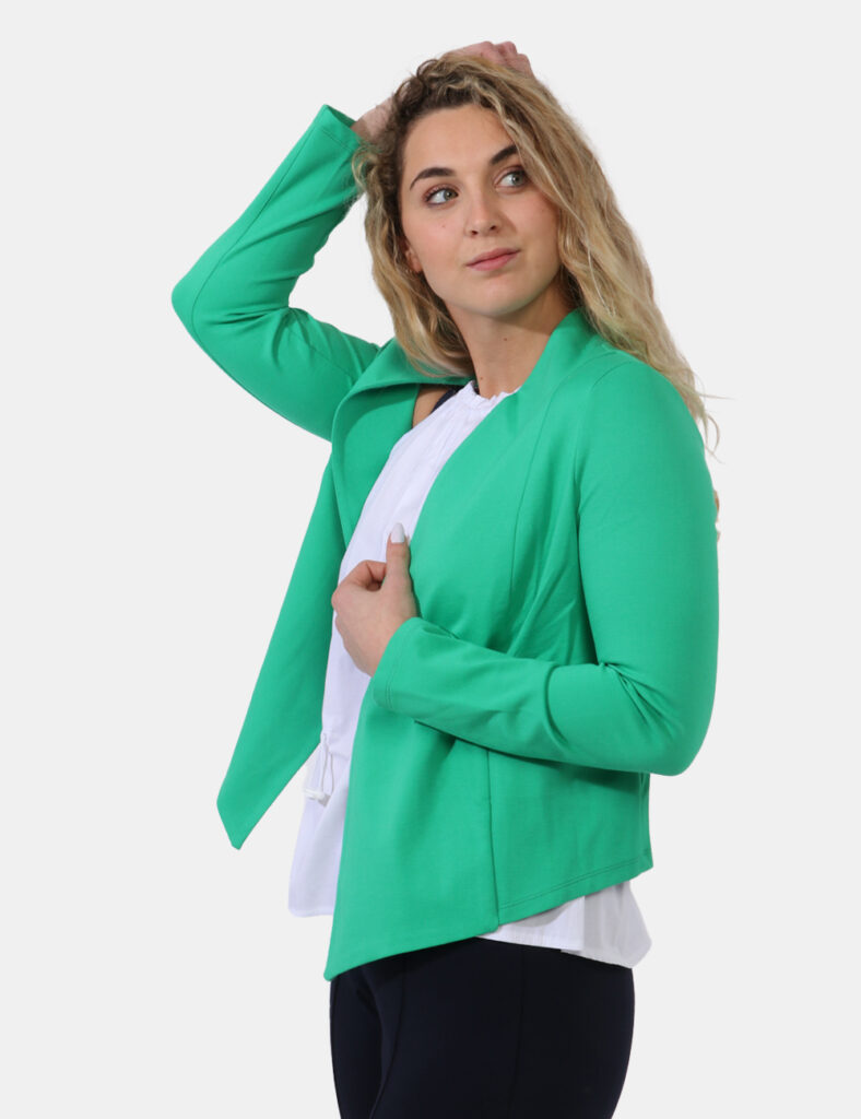 Abbigliamento donna scontato - Blazer Caractere Verde