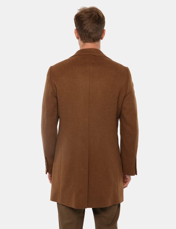 Cappotto Gazzarrini con bottoni - Esterno: 40% lana 20% viscosa - Fodera: 50% poliestere 50% viscosaIl modello indossa la ta