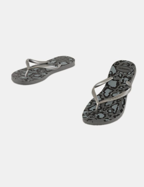 Infradito Havaianas animalier - Scarpa in gommaIl numero di scarpa indicato è brasiliano. Per scegliere la misura italiana s