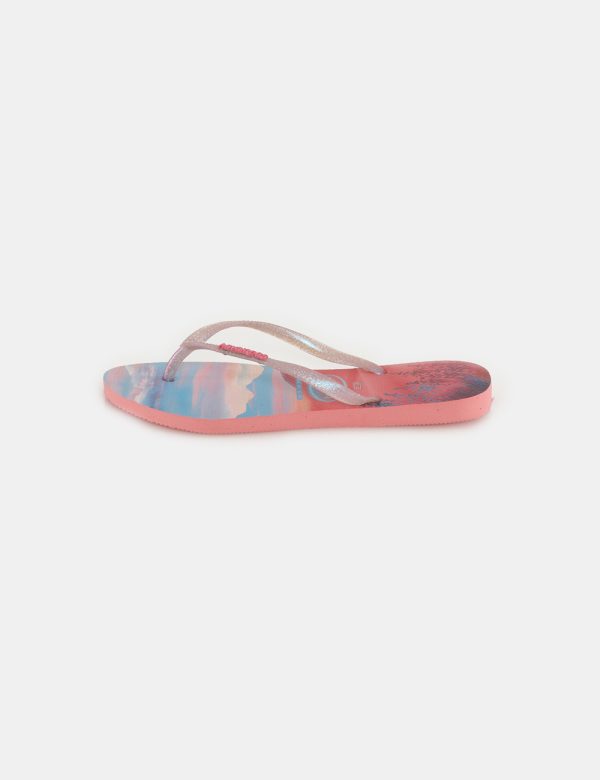Infradito Havainanas con stampa e glitter - Scarpa in gommaIl numero di scarpa indicato è brasiliano. Per scegliere la misur