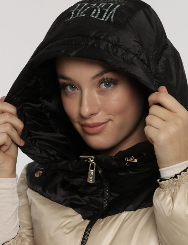 Piumino Beige Yes Zee - COMPOSIZIONE E VESTIBILITÀ:Tessuto esterno 100% poliammide Fodera 100% poliestere Imbottitura 90% po