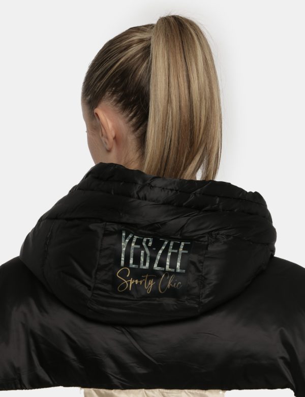 Piumino Beige Yes Zee - COMPOSIZIONE E VESTIBILITÀ:Tessuto esterno 100% poliammide Fodera 100% poliestere Imbottitura 90% po