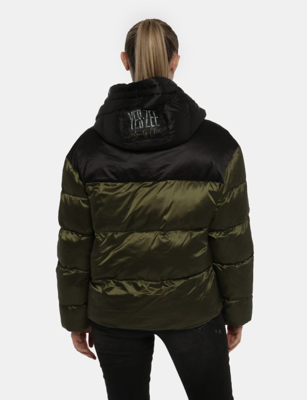 Piumino Verde Yes Zee - COMPOSIZIONE E VESTIBILITÀ:Tessuto esterno 100% poliammide Fodera 100% poliestere Imbottitura 90% po