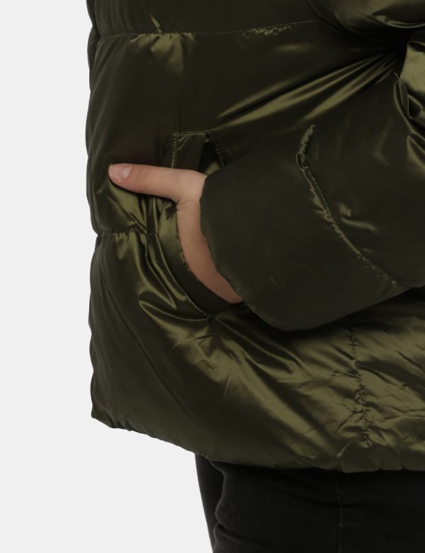 Piumino Verde Yes Zee - COMPOSIZIONE E VESTIBILITÀ:Tessuto esterno 100% poliammide Fodera 100% poliestere Imbottitura 90% po
