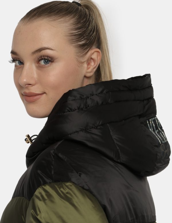 Piumino Verde Yes Zee - COMPOSIZIONE E VESTIBILITÀ:Tessuto esterno 100% poliammide Fodera 100% poliestere Imbottitura 90% po