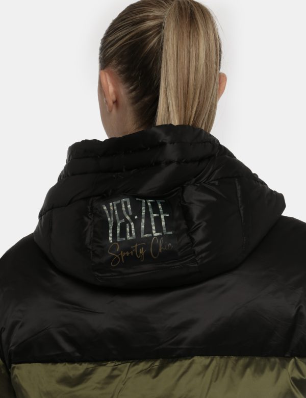 Piumino Verde Yes Zee - COMPOSIZIONE E VESTIBILITÀ:Tessuto esterno 100% poliammide Fodera 100% poliestere Imbottitura 90% po