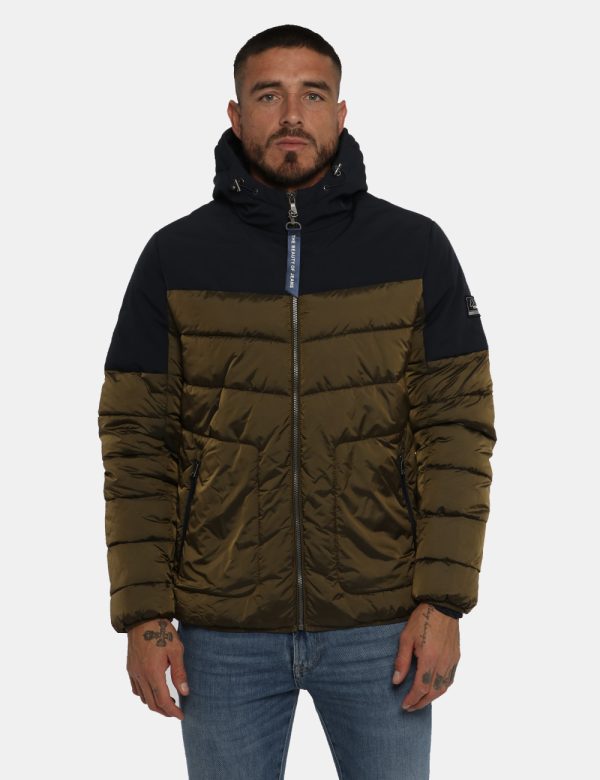 Giubbino Yes Zee marrone/blu - COMPOSIZIONE E VESTIBILITÀ:100% poliammidicaIl modello è alto 178 cm e indossa la taglia L. L