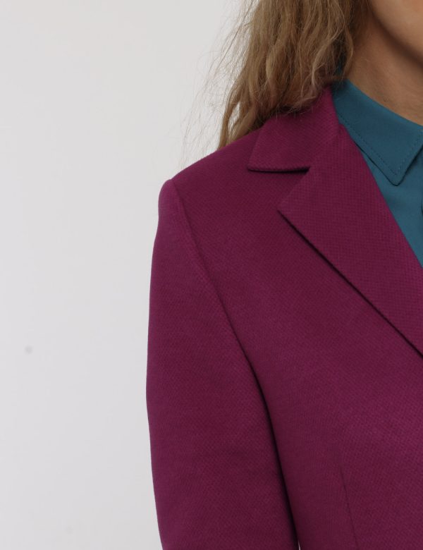 Cappotto Vougue fucsia - COMPOSIZIONE E VESTIBILITÀ:92% poliestere 8% viscosaLa modella è alta 170 cm e indossa la taglia S.