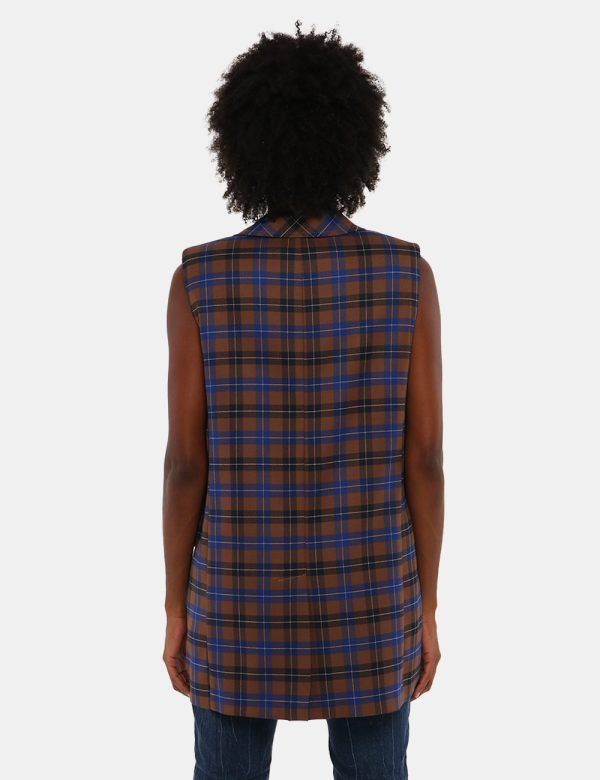 Gilet Vougue con bottoni - 64% poliestere 34% viscosa 2% elastinaLa modella indossa la taglia S ed è alta 170 cm e la vestib