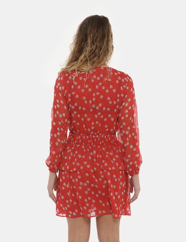 Vestito Pepe Jeans floreale - COMPOSIZIONE E VESTIBILITÀ:100% poliestereLa modella è alta 170 cm e indossa la taglia s. La v