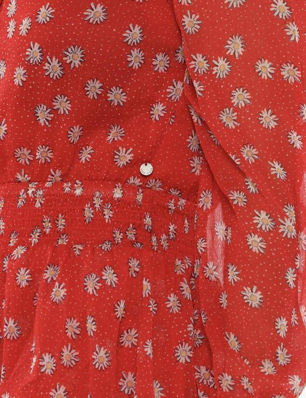 Vestito Pepe Jeans floreale - COMPOSIZIONE E VESTIBILITÀ:100% poliestereLa modella è alta 170 cm e indossa la taglia s. La v