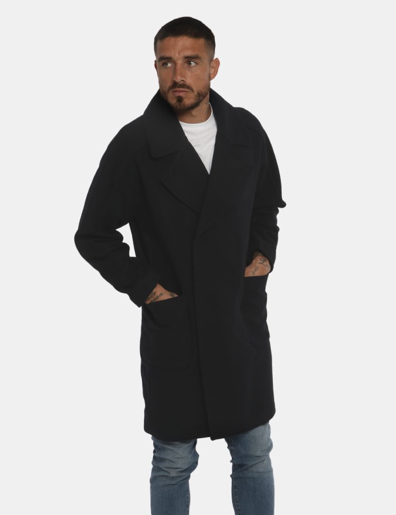 Outlet cappotti da uomo scontati - Cappotto Antony Morato blu