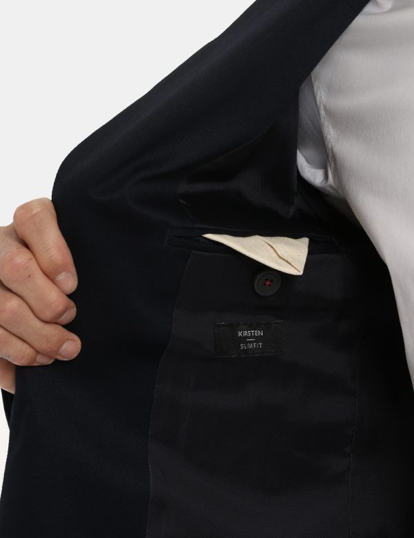 Giacca Antony Morato blu - COMPOSIZIONE E VESTIBILITÀ:composzioneIl modello è alto 178 cm e indossa la taglia 50. La vestibi