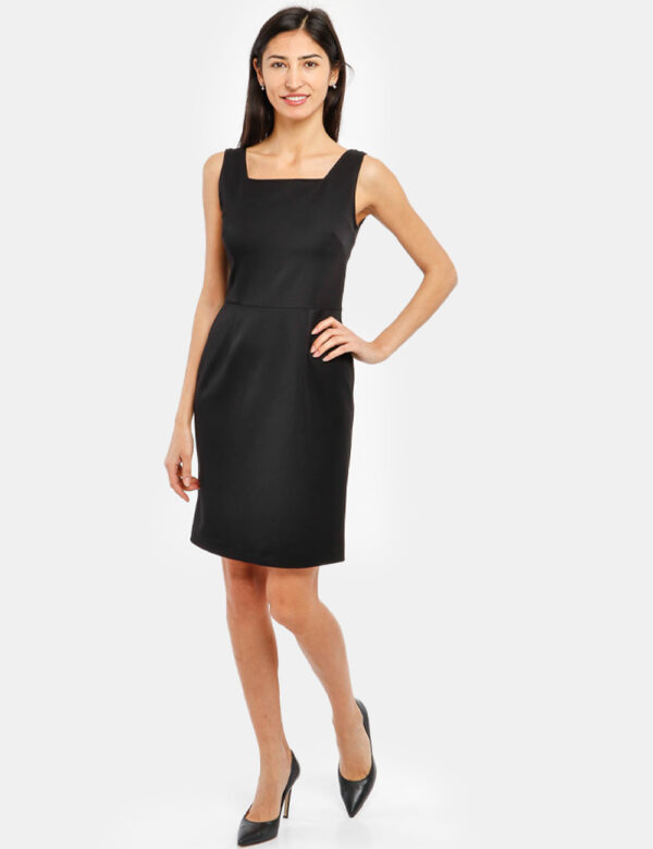 Vestito Vougue smanicato - 77% poliestere 17% viscosa 6% elastinaLa modella indossa la taglia S ed è alta 178 cm e la vestib
