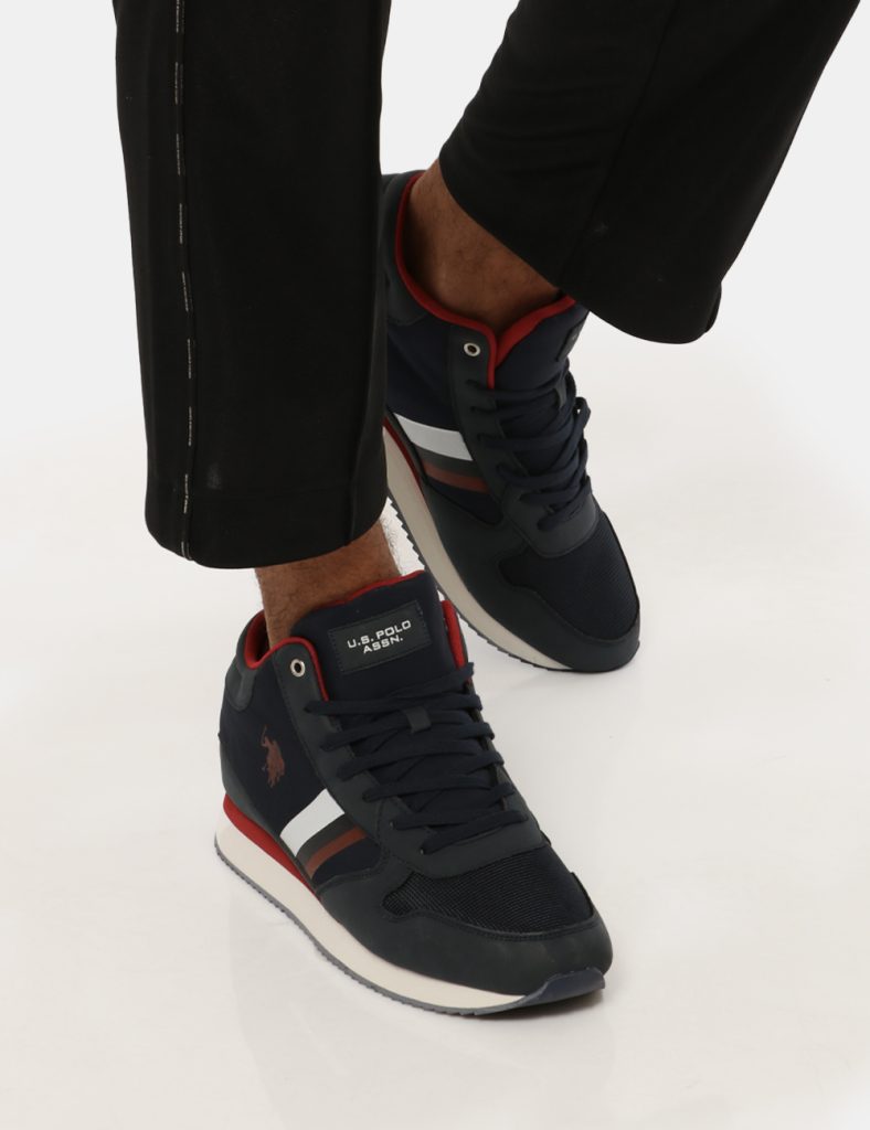 Sneakers da uomo - Scarpe Us Polo blu/rosso