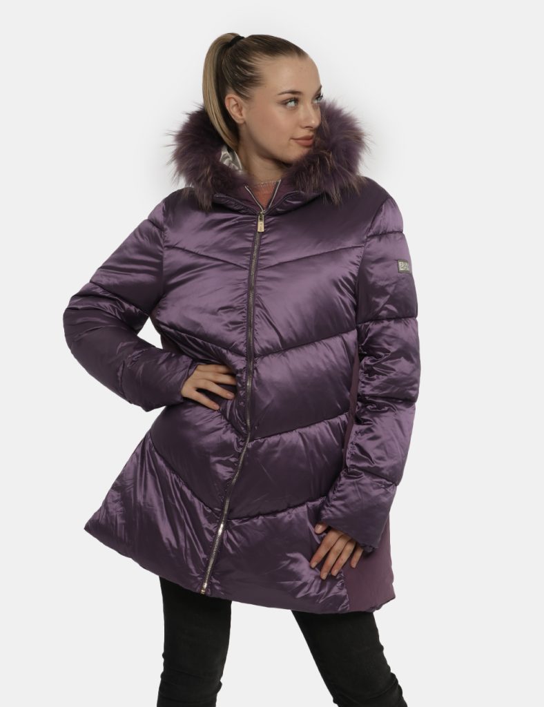 Yes Zee donna outlet - Piumino Viola Yes Zee