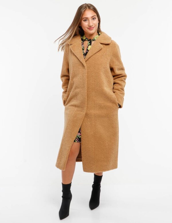 Cappotto Yes Zee lungo - 100% poliestereLa modella indossa la taglia S ed è alta 165 cm e la vestibilità è asciuttaUn capp