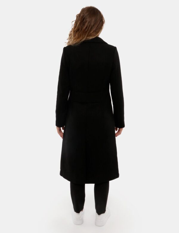 Cappotto Yes Zee lungo in misto lana - 70% poliestere - 20% Lana - 10% Altre FibreLa modella indossa la taglia S e la vestib