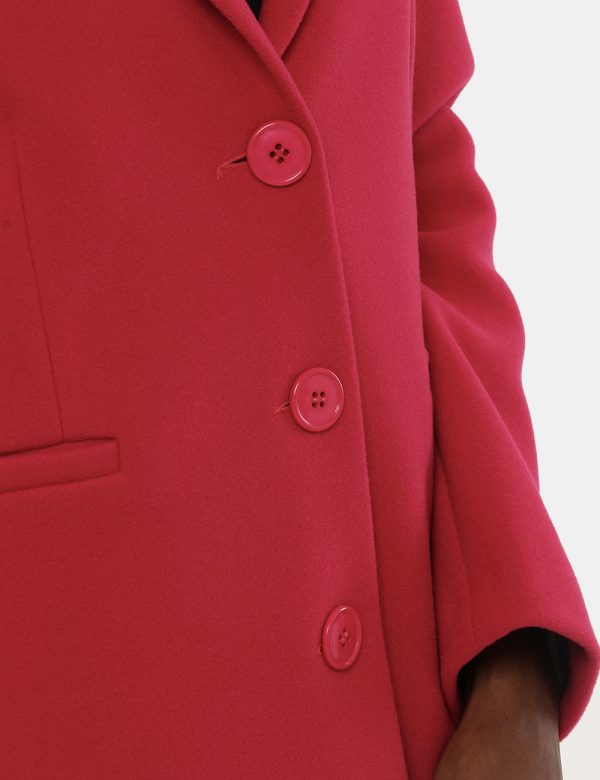 Cappotto Vougue con bottoni - 100% poliestereLa modella indossa la taglia S e la vestibilità è regolare. Spalle: 37 cm - Lun