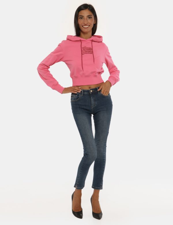 Jeans Yes Zee blu denim - COMPOSIZIONE E VESTIBILITÀ:98% cotone 2% elastaneLa modella è alta 170 cm e indossa la taglia 27 u