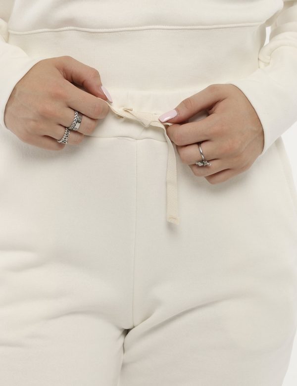 Pantalone Concept83 con coulisse - 65% cotone 35% poliestereLa modella indossa la taglia S ed è alta 168 cm e la vestibilit