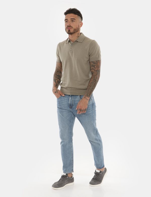 Jeans Yes Zee blu denim - COMPOSIZIONE E VESTIBILITÀ:100% cotoneIl modello è alto 178 cm e indossa la taglia 32 US. La vesti
