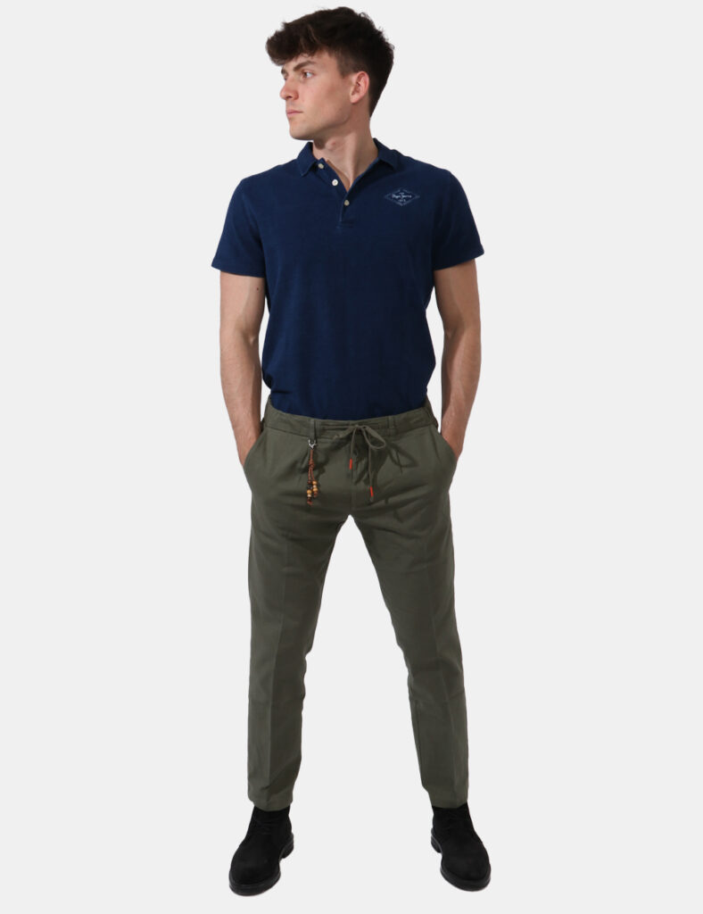 Pantaloni e Jeans Yes Zee da uomo  - Pantaloni Yes Zee Verde