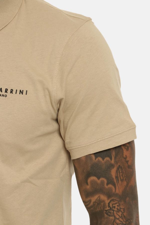 T-shirt Gazzarrini beige - COMPOSIZIONE E VESTIBILITÀ:100% cotoneIl modello è alto 178 cm e indossa la taglia L. La vestibi