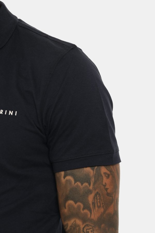T-shirt Gazzarrini blu - COMPOSIZIONE E VESTIBILITÀ:100% cotoneIl modello è alto 178 cm e indossa la taglia L. La vestibilit