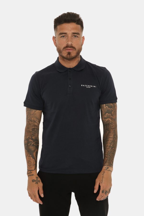 T-shirt Gazzarrini blu - COMPOSIZIONE E VESTIBILITÀ:100% cotoneIl modello è alto 178 cm e indossa la taglia L. La vestibilit