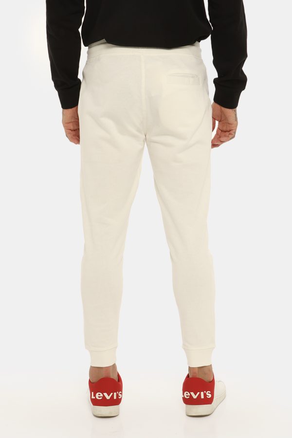 Pantalone Gazzarrini bianco panna - COMPOSIZIONE E VESTIBILITÀ:100% cotoneIl modello è alto 178 cm e indossa la taglia L. La